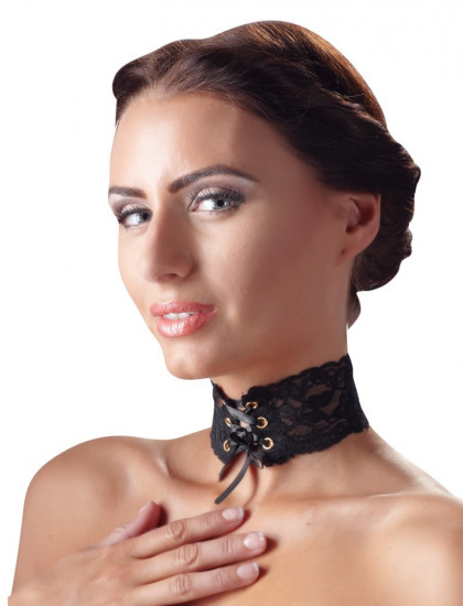 Krajkovaný choker Ribbon