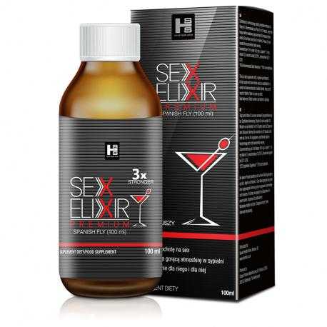 Sex Elixír Premium španělské mušky 100 ml - doplněk stravy Eromed