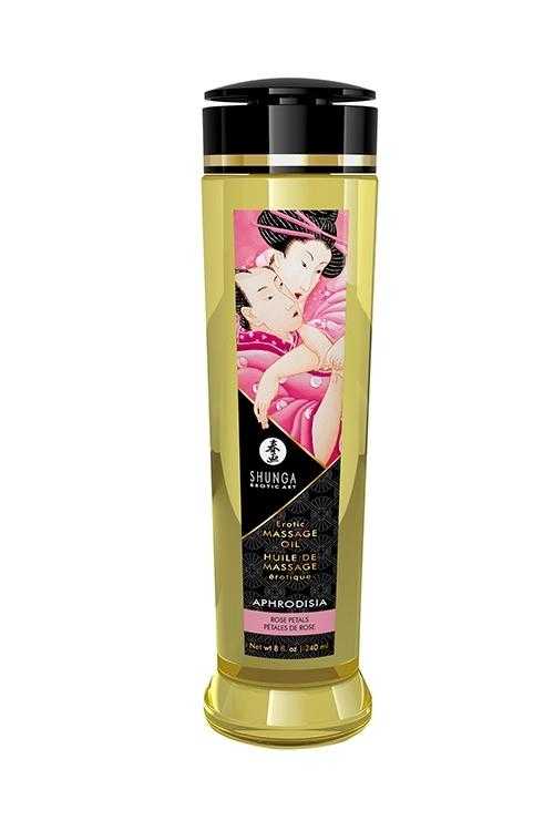 Shunga Aphrodisia Roses masážní olej 240 ml Shunga