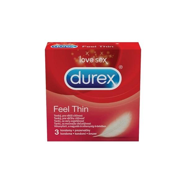 DUREX kondomy Feel Thin 3 ks Durex