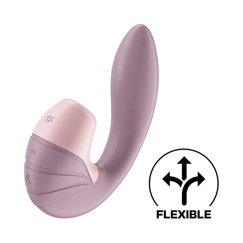 Satisfyer Supernova tlakový stimulátor a vibrátor 2v1 - Old rose Satisfyer