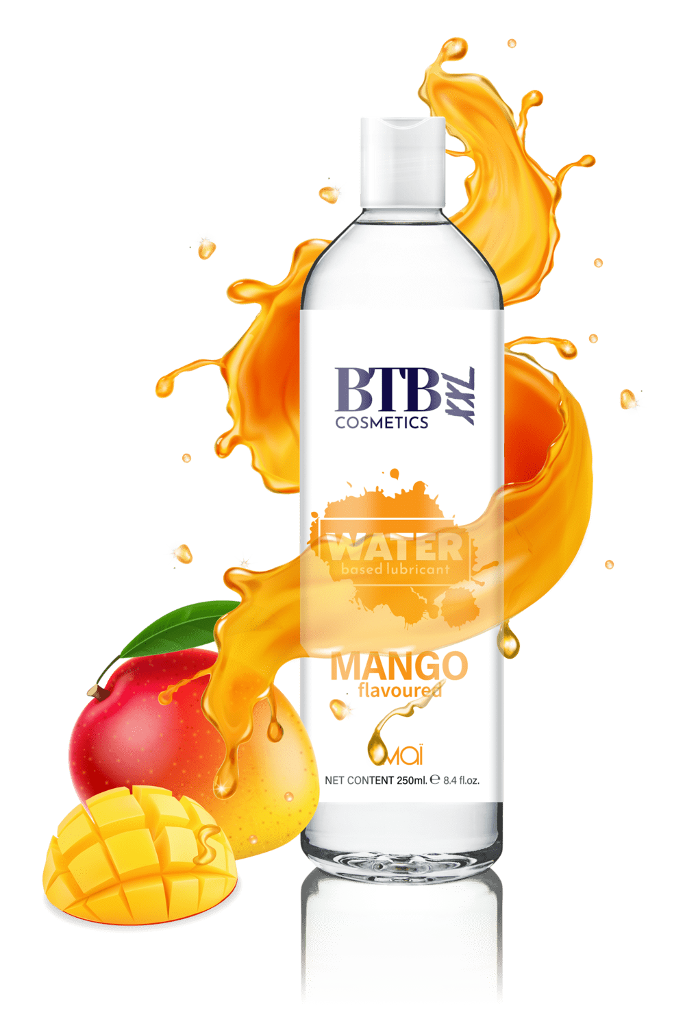 BTB Lubrikační gel - Mango 250 ml