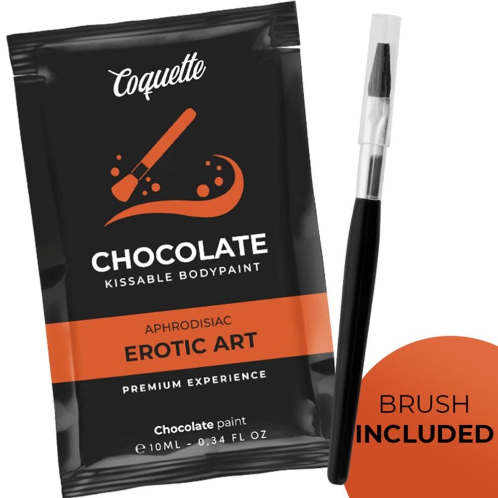 Coquette Chocolate kissable bodypaint 10 ml Coquette