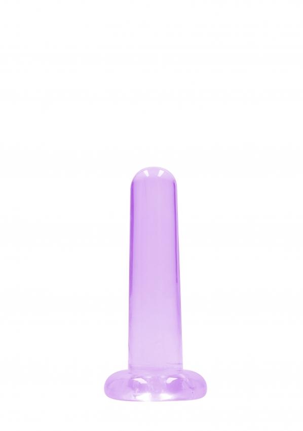 REALROCK Non Realistic dildo rovné hladké 14 cm - fialové RealRock