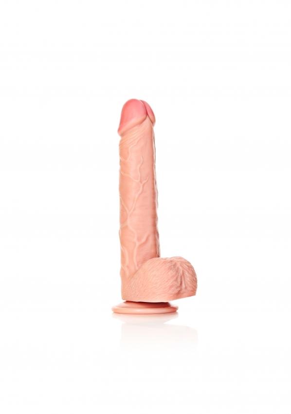 REALROCK Straight Realistic XXL Dildo s přísavkou 28 cm RealRock