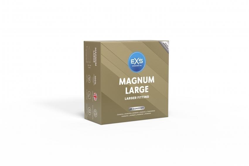 EXS Magnum Large pack Kondomy 48 ks EXS