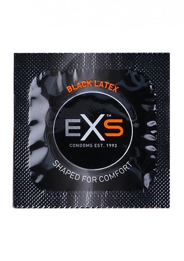 EXS Black latex Kondom 1ks EXS