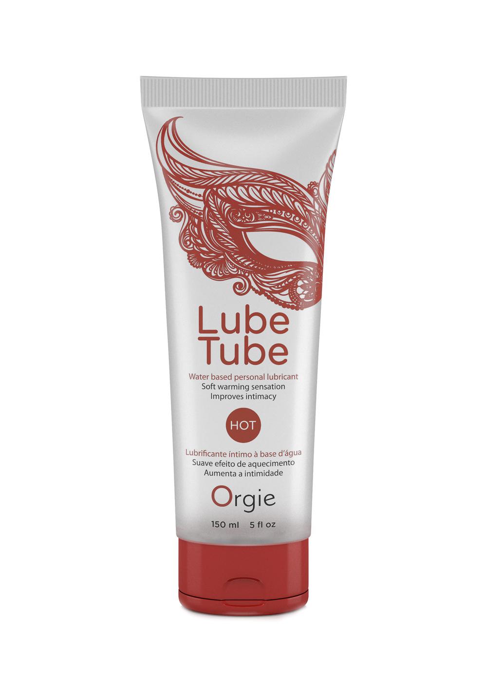 Orgie Lube Tube Hot Lubrikační gel 150 ml Orgie