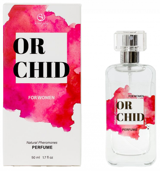 Afrodiziakální parfém s přírodními feromony pro ženy Secret Orchid (50 ml)