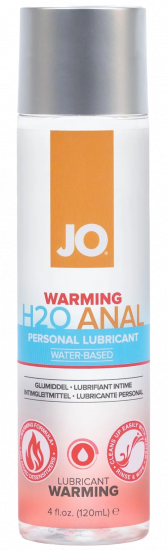 System JO Lubrikační gel Anal H2O Warming (120 ml)