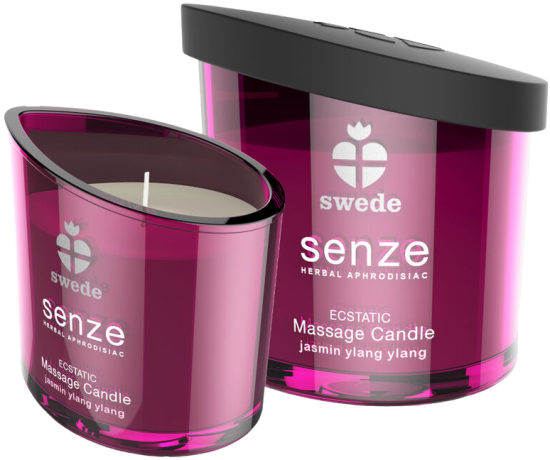 SWEDE - SENZE ECSTATIC MASSAGE CANDLE - JASMINE