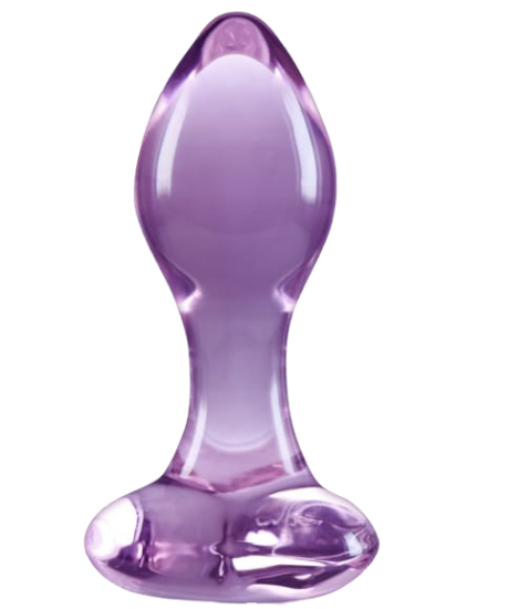 Crystal - Heart - Purple