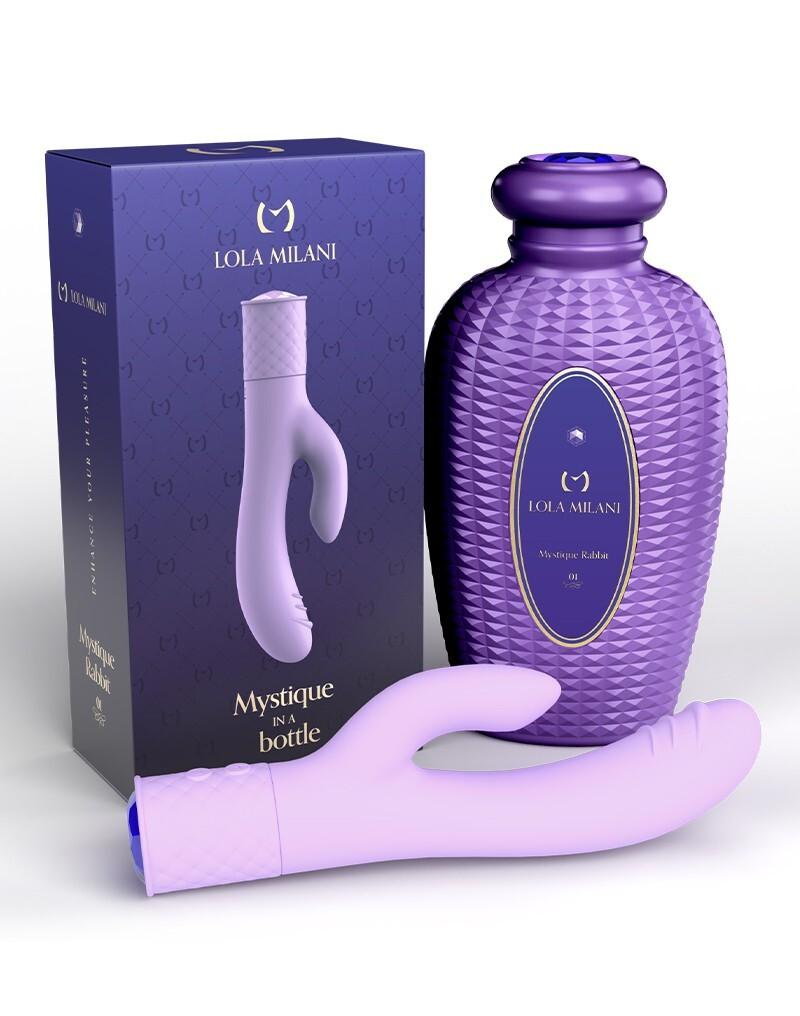 LOLA MILANI Mystique Rabbit vibrátor - Lilac Rimba