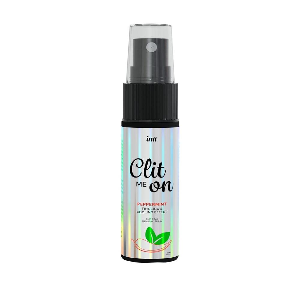 intt Clit me on tekutý vibrátor s chladivým účinkem - Peppermint 12 ml intt