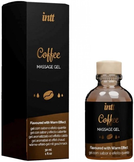 Slíbatelný masážní gel Coffee Beans (30 ml)