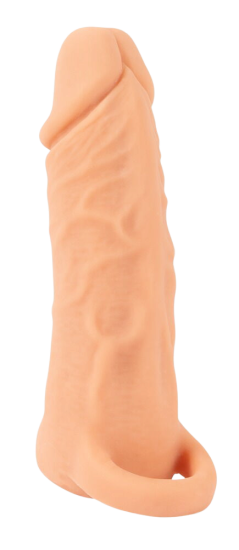 Prodlužovací masturbátor Nature Skin 2v1 Extension MEDIUM