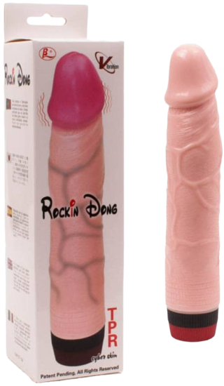 Rockin Dong Vibrator Flesh 1