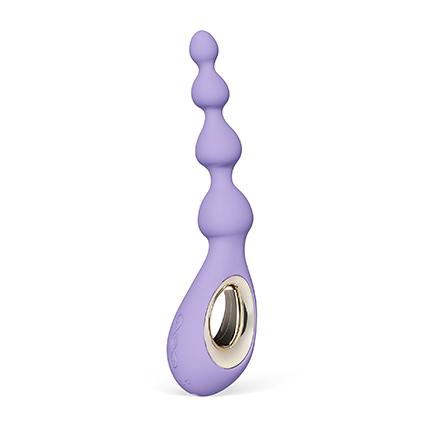 LELO Soraya Beads™ vibrační anální korále - fialové Lelo