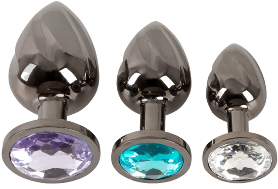 Metal Butt Plug Set