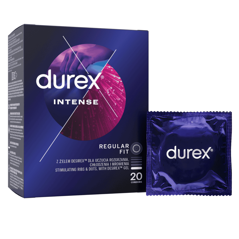 Durex kondomy Intense 20 ks Durex