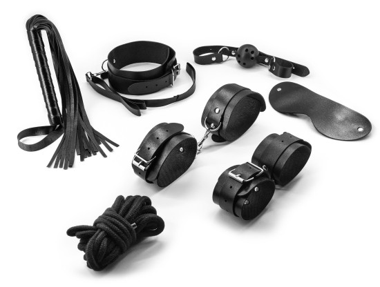 CRUSHIOUS PUNISHER 8 PIECE BONDAGE KIT