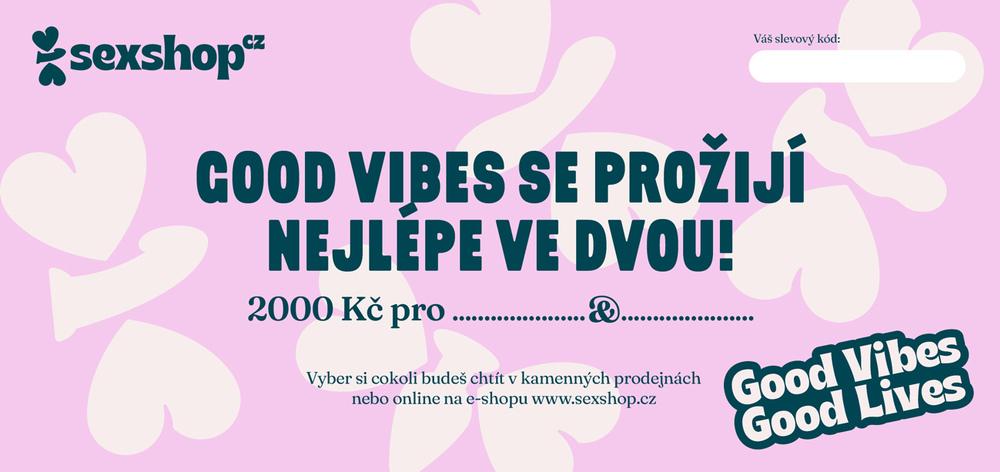 Dárkový poukaz pro pár v hodnotě 2000 Kč Virtshop