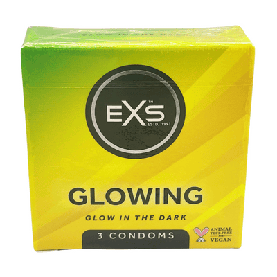 EXS Glowing kondomy 3 ks EXS