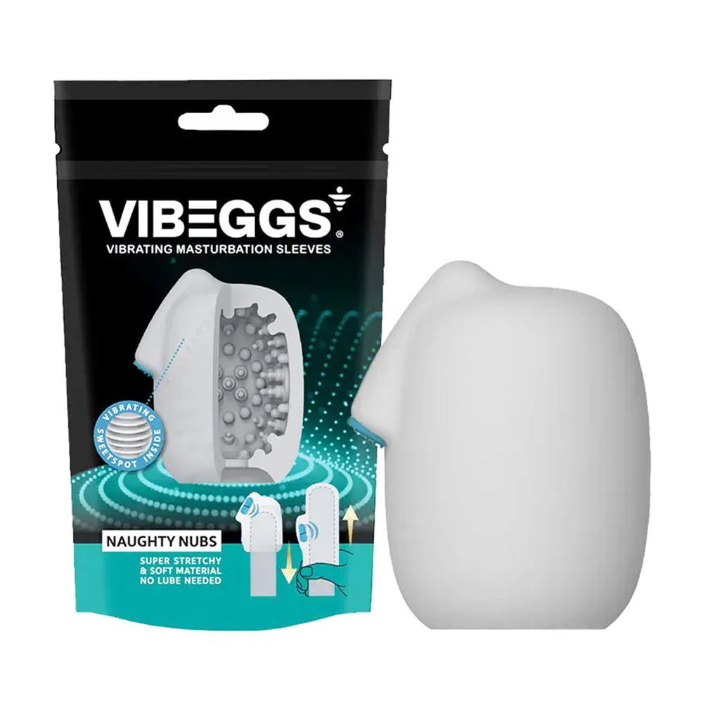 VIBEGGS Naughty Nubs vibrační masturbátor Rimba