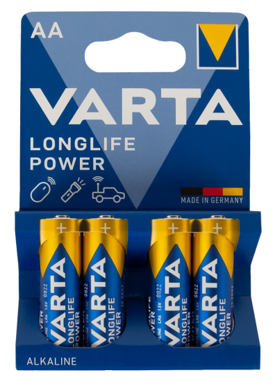 4 Varta AA Batteries