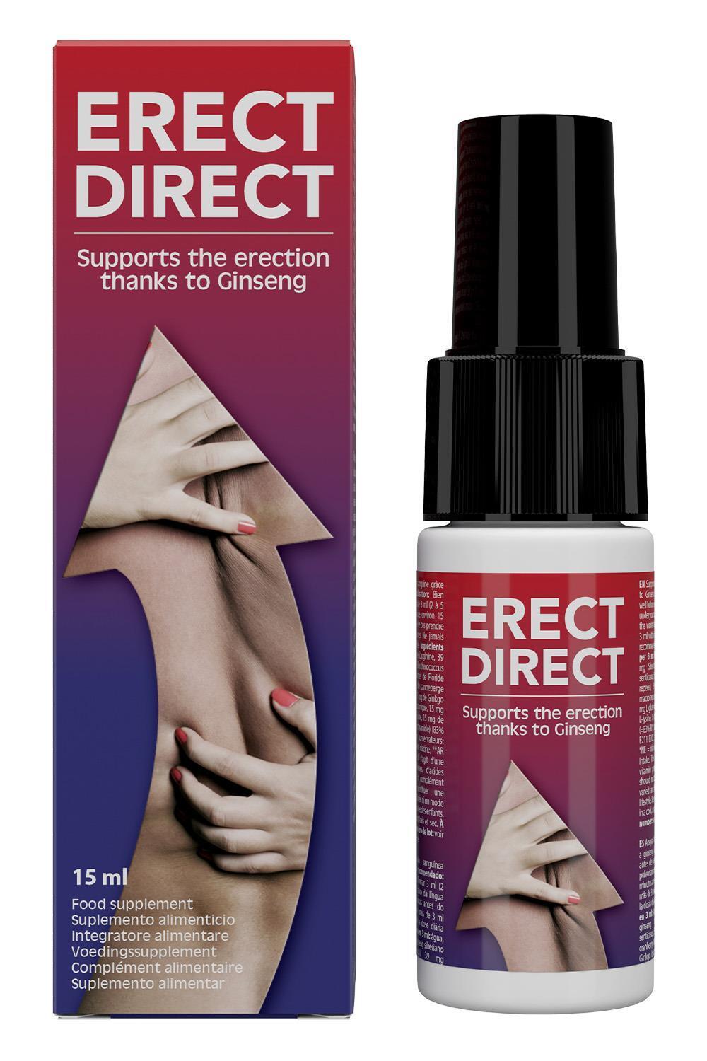 Erect Direct kapky 15 ml - doplněk stravy Cobeco Pharma