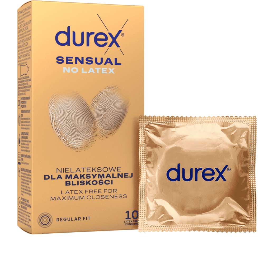 DUREX kondomy Sensual No Latex 10 ks Durex